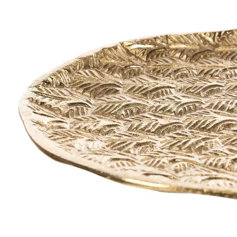 Tavolino rotondo Luana Pineapple Top - ACC4602A - Oro/Oro Antico - Safavieh