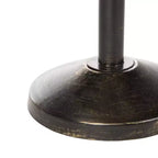 Tavolino rotondo Luana Pineapple Top - ACC4602A - Oro/Oro Antico - Safavieh
