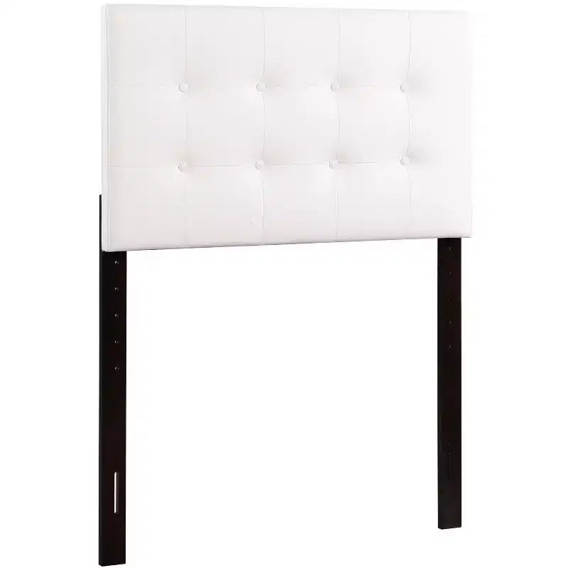 Passion Furniture Super Nova Testiera Imbottita con Pannello Capitonnè Singolo
