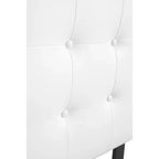 Passion Furniture Super Nova Testiera Imbottita con Pannello Capitonnè Singolo