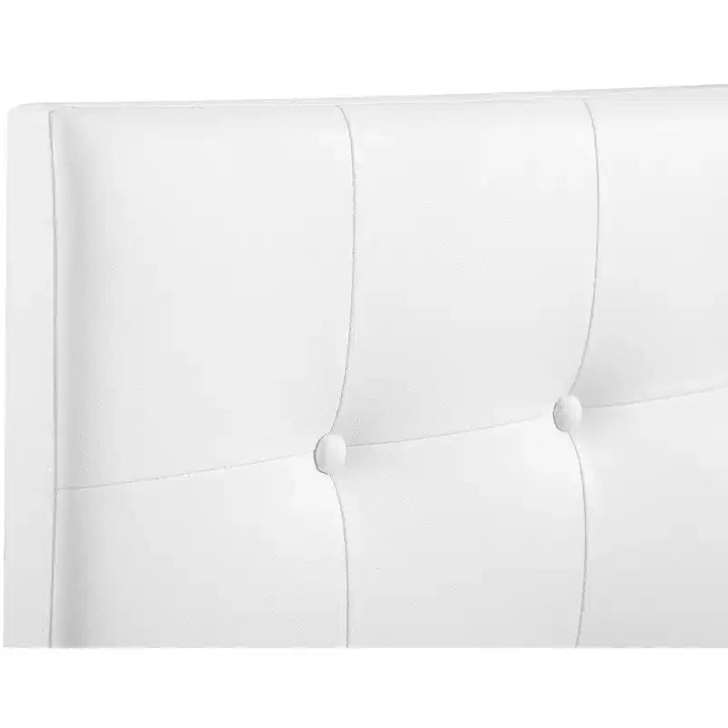 Passion Furniture Super Nova Testiera Imbottita con Pannello Capitonnè Singolo