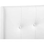 Passion Furniture Super Nova Testiera Imbottita con Pannello Capitonnè Singolo