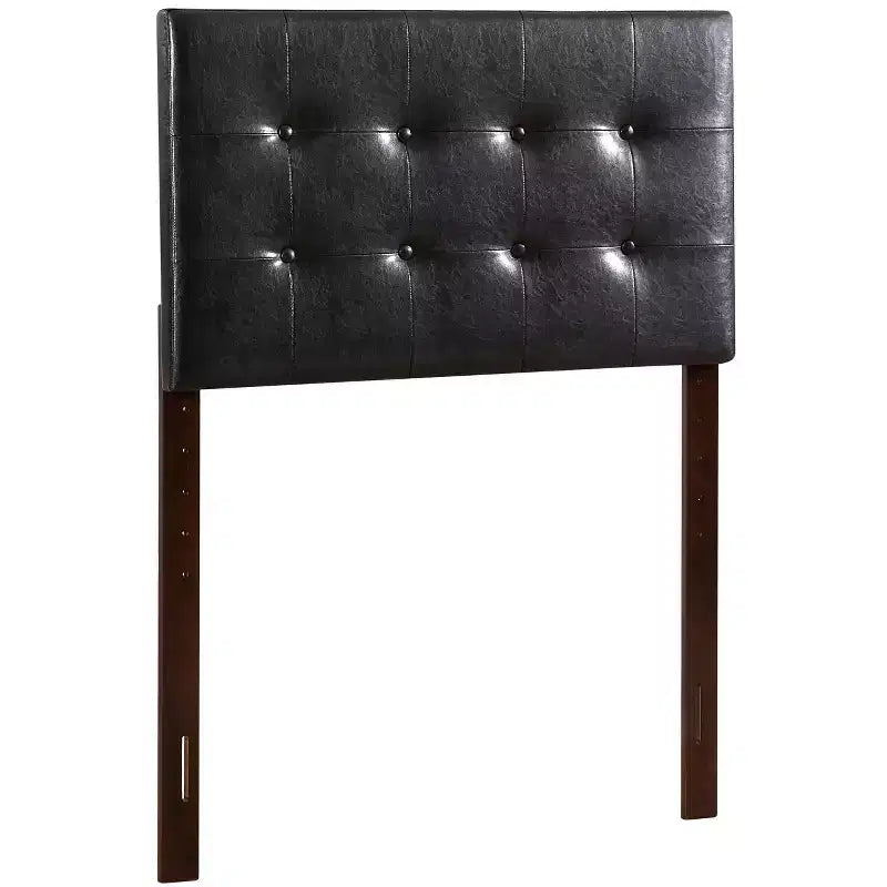Passion Furniture Super Nova Testiera Imbottita con Pannello Capitonnè Singolo
