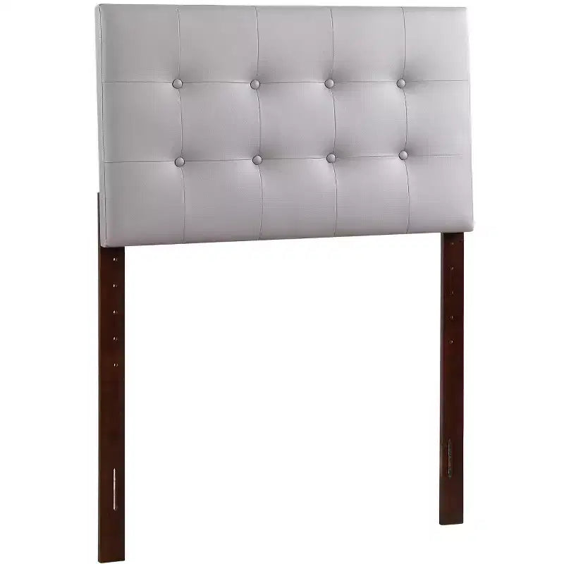 Passion Furniture Super Nova Testiera Imbottita con Pannello Capitonnè Singolo