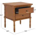 Comodino a 2 cassetti Niah - NST3501 - Safavieh