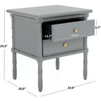 Comodino a 2 cassetti Niah - NST3501 - Safavieh