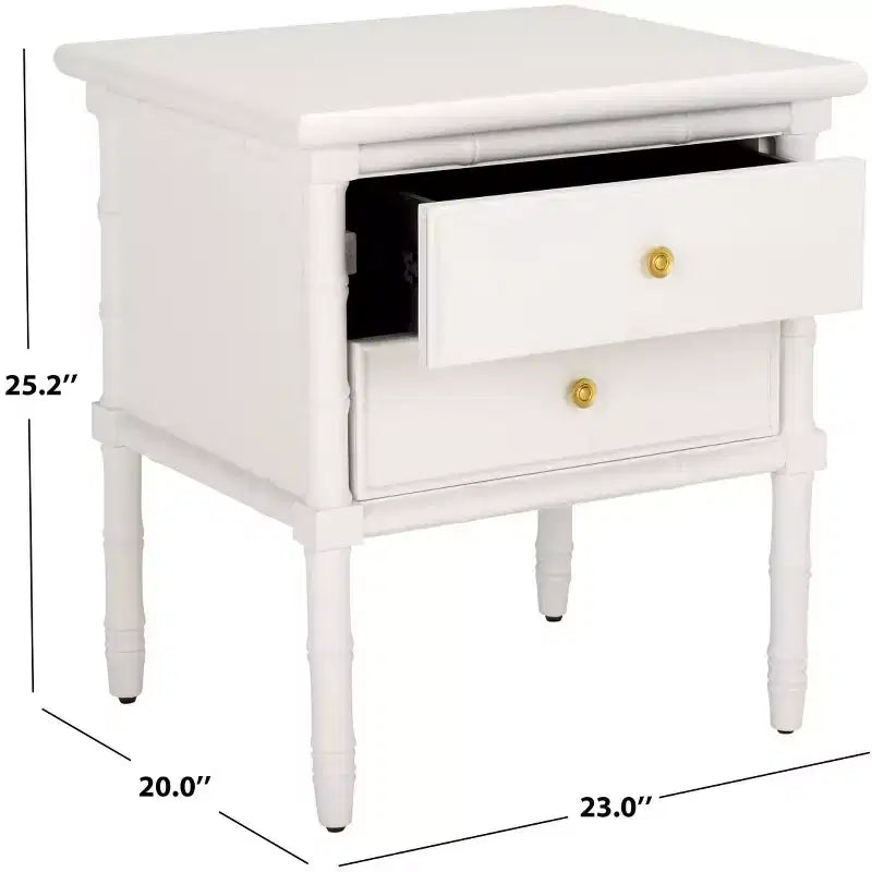 Comodino a 2 cassetti Niah - NST3501 - Safavieh