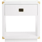 Lella Lacquer Side Table - SFV3512 - Safavieh Couture