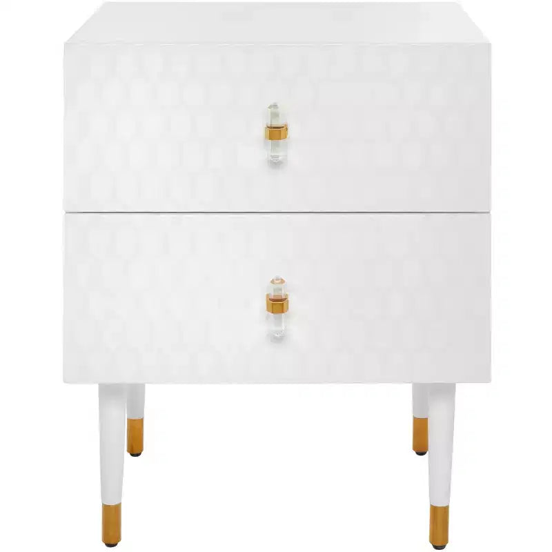 Tavolino con 2 cassetti Neptune - SFV3570 - Safavieh Couture