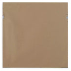 Specchio da parete decorativo quadrato Uttermost da 28" con cornice moderna in oro spazzolato per bagno, camera da letto, soggiorno, ufficio, casa