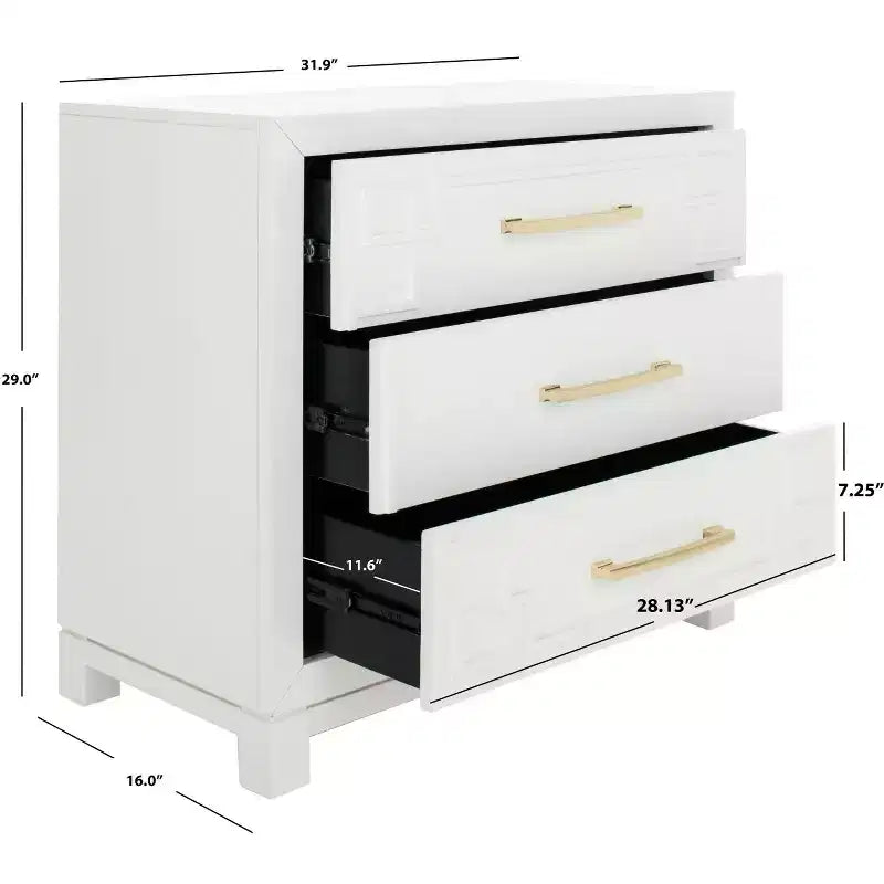 Cassettiera Raina a 3 cassetti - CHS6412 - Safavieh
