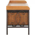 Panca Contenitore in Legno Noah - AMH6528 - Safavieh Couture