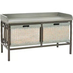 Panca Contenitore in Legno Noah - AMH6528 - Safavieh Couture