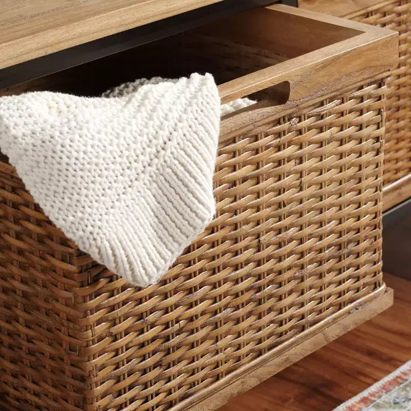 Panca Contenitore in Legno Noah - AMH6528 - Safavieh Couture