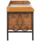 Panca Contenitore in Legno Noah - AMH6528 - Safavieh Couture
