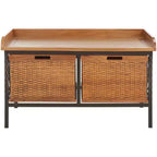 Panca Contenitore in Legno Noah - AMH6528 - Safavieh Couture