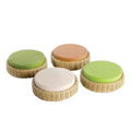 Kaplan Early Learning Washable Wicker Poufs - Set of 4