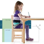 Kaplan Early Learning Pouf in Vimini Lavabile - Set da 4
