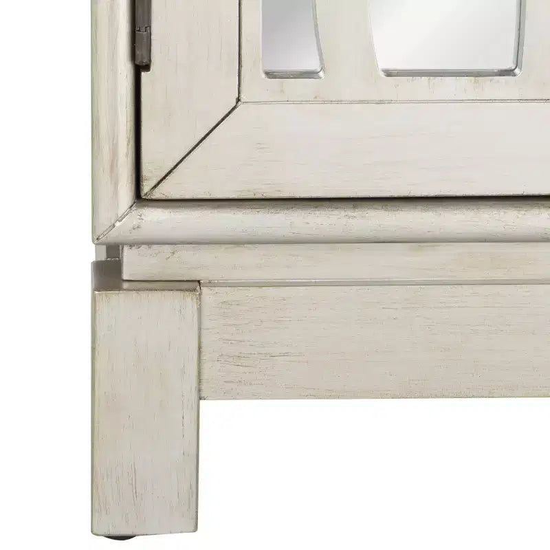 Cassettiera a 2 ante Ashlynn - CHS9200 - Argento - Safavieh