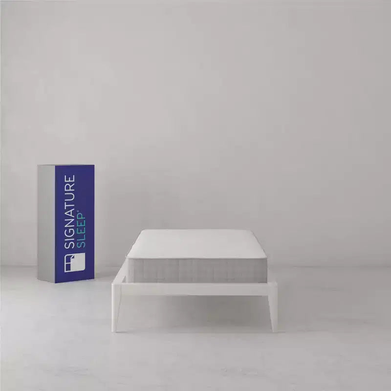 Signature Sleep Hush Materasso a molle insacchettate indipendenti, 8 pollici