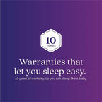 Signature Sleep Hush Materasso a molle insacchettate indipendenti, 8 pollici