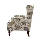 Poltrona Theodor con gambe a fuso per salotto e camera da letto | ART OF LIVING DESIGNS