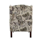 Poltrona Theodor con gambe a fuso per salotto e camera da letto | ART OF LIVING DESIGNS