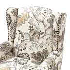 Poltrona Theodor con gambe a fuso per salotto e camera da letto | ART OF LIVING DESIGNS