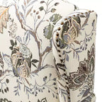 Poltrona Theodor con gambe a fuso per salotto e camera da letto | ART OF LIVING DESIGNS