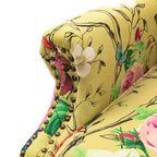 Poltrona Theodor con gambe a fuso per salotto e camera da letto | ART OF LIVING DESIGNS