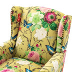 Poltrona Theodor con gambe a fuso per salotto e camera da letto | ART OF LIVING DESIGNS