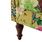 Poltrona Theodor con gambe a fuso per salotto e camera da letto | ART OF LIVING DESIGNS
