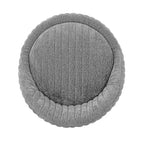 Poltrona girevole Leela imbottita in bouclé - Manhattan Comfort