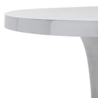 Tavolino Galium in alluminio - FOX5500A - Argento - Safavieh Couture