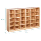 ECR4Kids Mobile con 30 cassetti, 5x6, Mobili per Aula