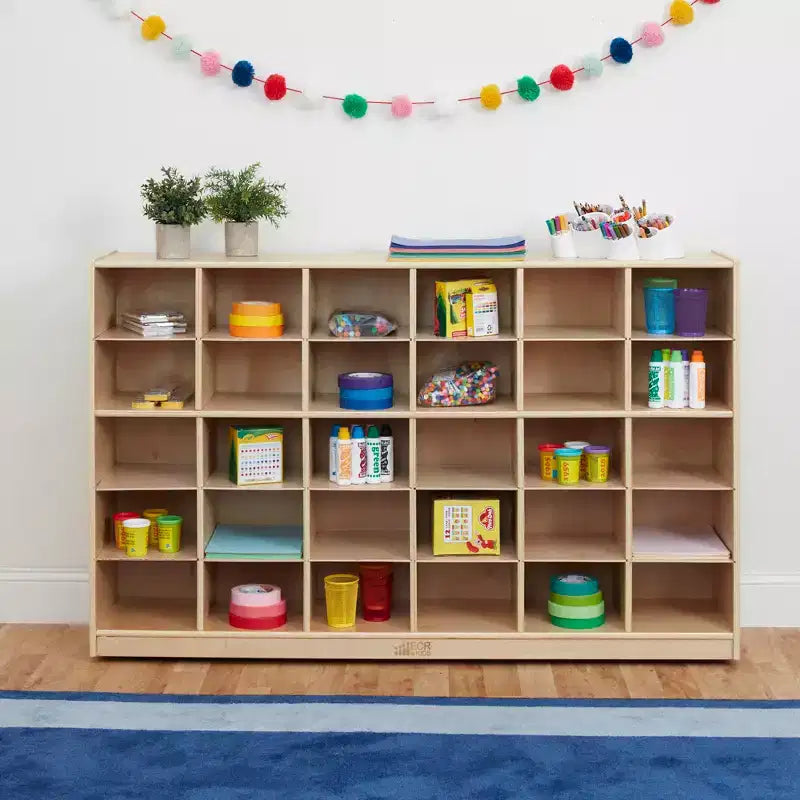 ECR4Kids Mobile con 30 cassetti, 5x6, Mobili per Aula