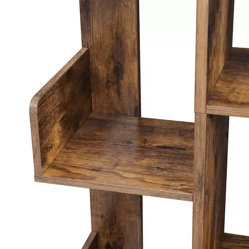 VASAGLE Libreria a forma di albero con 13 ripiani