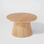 Tavolino rotondo con piedistallo in legno - Hearth & Hand with Magnolia