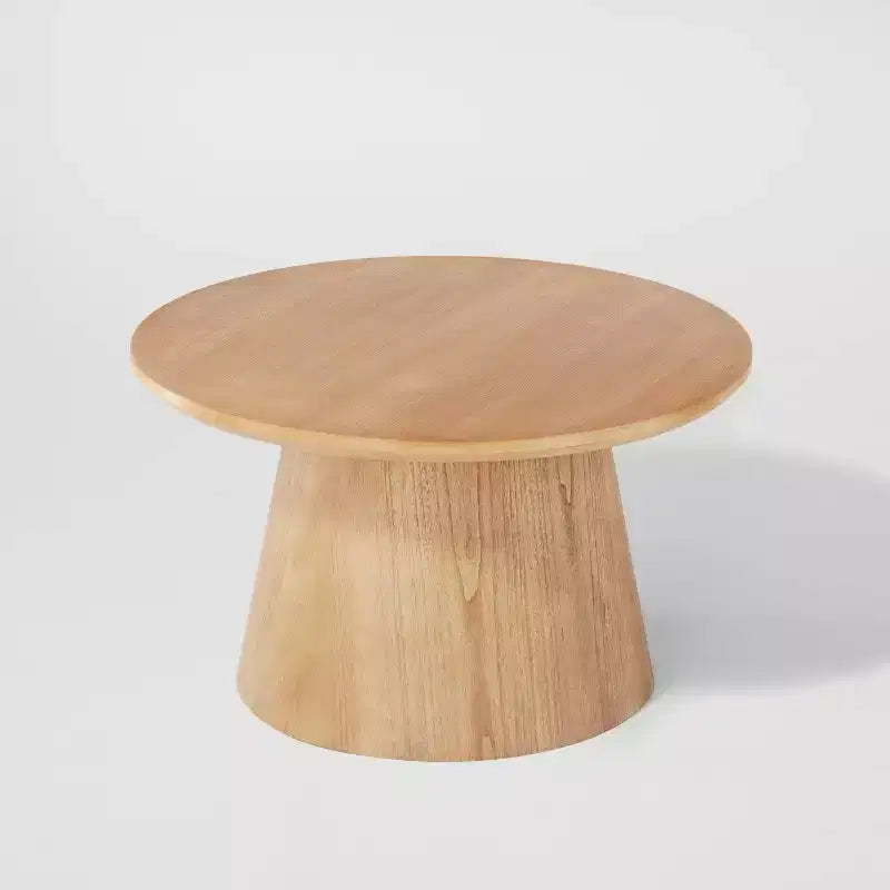 Tavolino rotondo con piedistallo in legno - Hearth & Hand with Magnolia