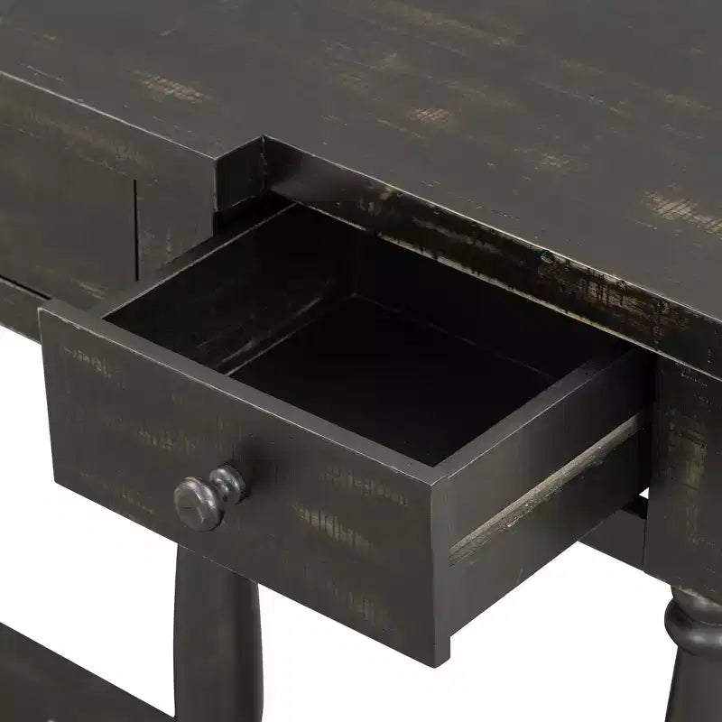 Consolle Retrò Premium con 4 Cassetti Frontali e 1 Ripiano per Ingresso, Soggiorno - ModernLuxe