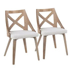Set di 2 sedie da pranzo Charlotte - LumiSource