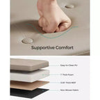 SONGMICS Pouf Contenitore, Panchina Contenitore in Similpelle