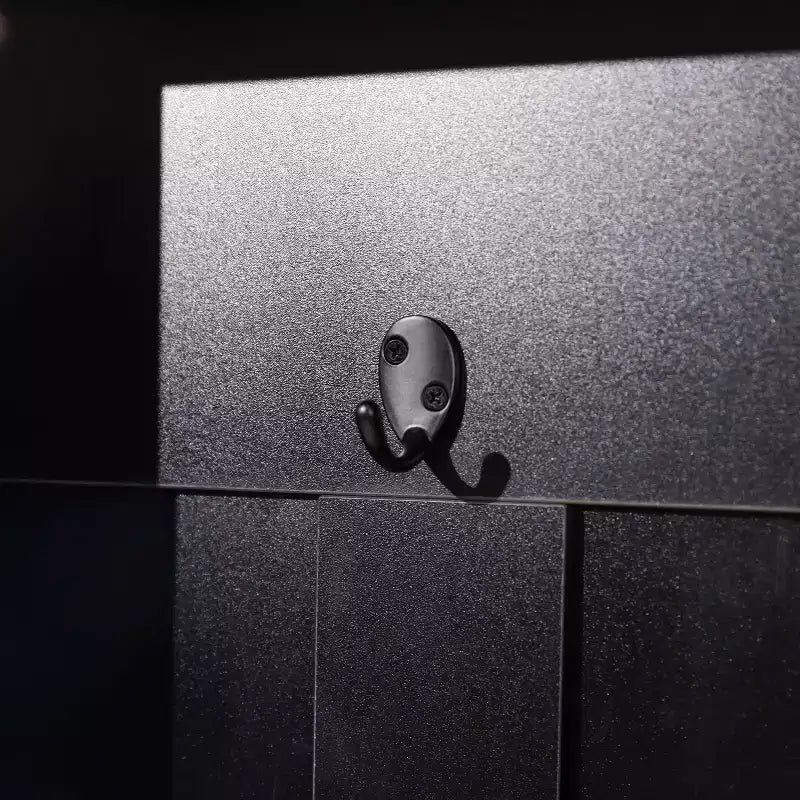 Appendiabiti da ingresso Flash Furniture Paisley con panca, 3 ganci singoli e 4 scomparti inferiori con ripiani regolabili