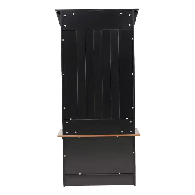 Appendiabiti da ingresso Flash Furniture Paisley con panca, 3 ganci singoli e 4 scomparti inferiori con ripiani regolabili
