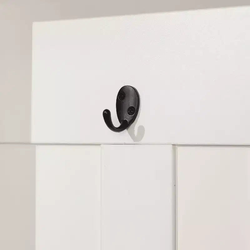 Appendiabiti da ingresso Flash Furniture Paisley con panca, 3 ganci singoli e 4 scomparti inferiori con ripiani regolabili