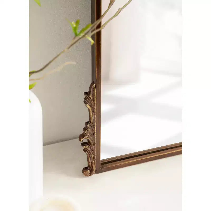 Specchio da parete decorativo Myrcelle 25x33 con cornice - Kate & Laurel All Things Decor