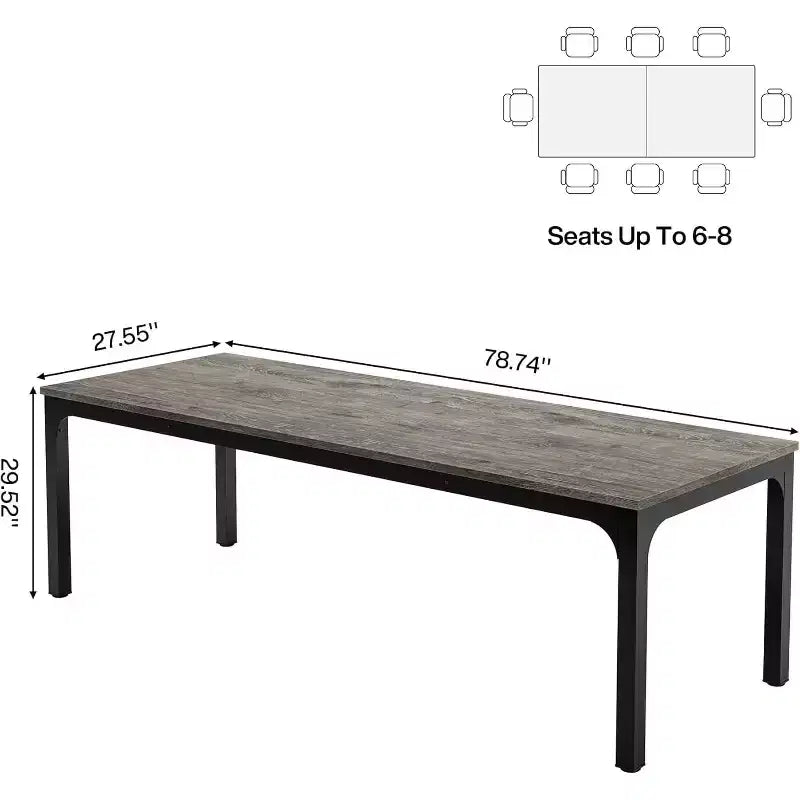Tavolo da Pranzo da Cucina Lantine, lungo 200 cm