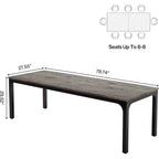 Tavolo da Pranzo da Cucina Lantine, lungo 200 cm