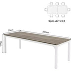 Tavolo da Pranzo da Cucina Lantine, lungo 200 cm