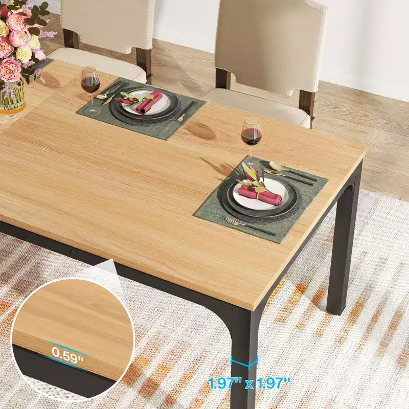 Tavolo da Pranzo da Cucina Lantine, lungo 200 cm